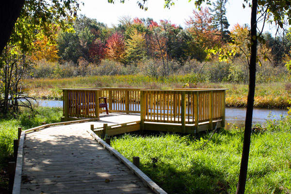 Bethany Home's Crystal River walking trail sitting pavilion. Bethany Home's Crystal River walking trail sitting pavilion.